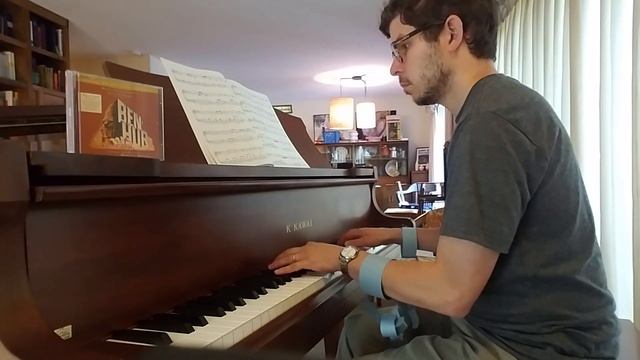 Overture to Ben-Hur by Miklos Rozsa on piano смотреть онлайн