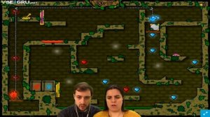 БолтушкА и ПРоХоДиМеЦ решили Проверить силы ОГНЯ и ВОДЫ! #483 Игра Огонь и Вода