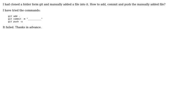 How to commit manually added files into git through terminal? (2 Solutions!!) смотреть онлайн