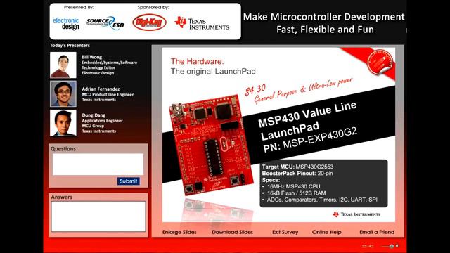 Stellaris Launchpad Webinar [defered by C/D] (P1) смотреть онлайн