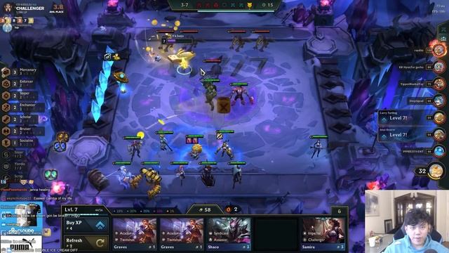 TRIPLE TACTICIAN'S CROWNS (FONs) 12 UNIT GAME!! | Teamfight Tactics Patch 12.1 смотреть онлайн
