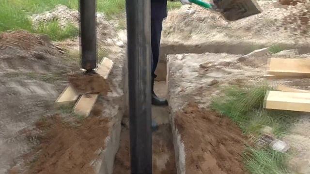 Бурение под свайный фундамент. Дача в заволжье. Серия 5. смотреть онлайн