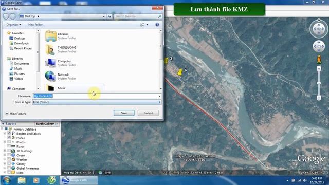 CÁCH VẠCH TUYẾN, CHỌN ĐIỂM TRÊN GOOGLE EARTH - WAY ONLINE, CHOOSE POINTS ON GOOGLE EARTH смотреть онлайн