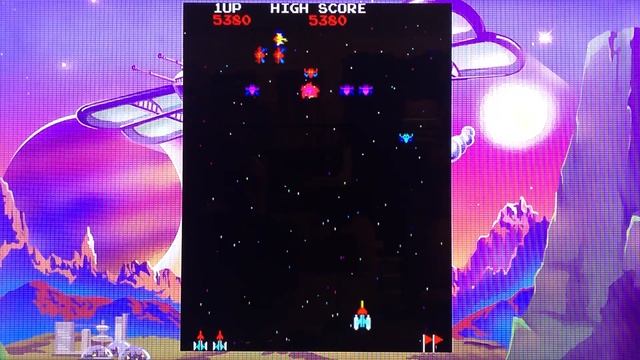 Galaxian Gameplay - Namco Museum Virtual Arcade - Xbox 360 смотреть онлайн