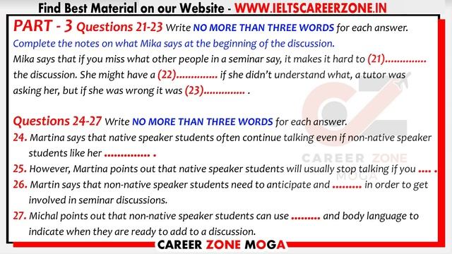 IELTS LISTENING PRACTICE TEST 2021 WITH ANSWERS | 11.03.2021 смотреть онлайн