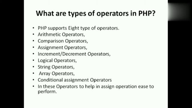 php operators(hindi) | type of operator in php | php operator part1(Hindi) |operator in php смотреть онлайн