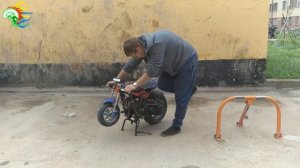 Установка 139QMB на минибайк