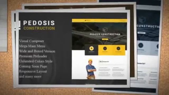 Pedosis - Construction Responsive Wordpress Theme + Download смотреть онлайн