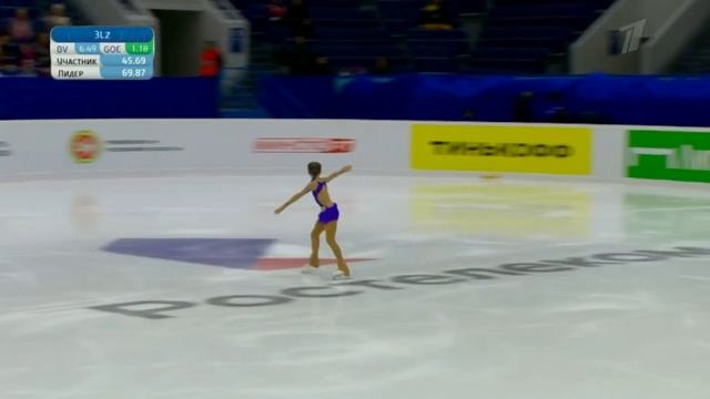 Елизавета Лабутина. Произвольная программа. Девушки. Казань. Гран-при России 2022 смотреть онлайн