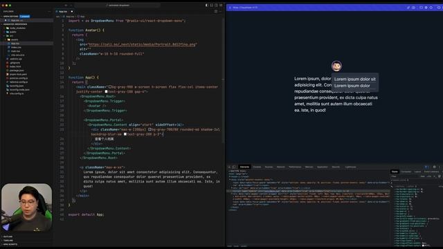 【如何做好用又好看的下拉列表】Radix UI + Framer Motion + TailwindCSS смотреть онлайн