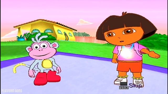 Dora Saves the Crystal Kingdom - Part-1 - Intro [PS2 Full HD] Gameplay (No commentary) смотреть онлайн