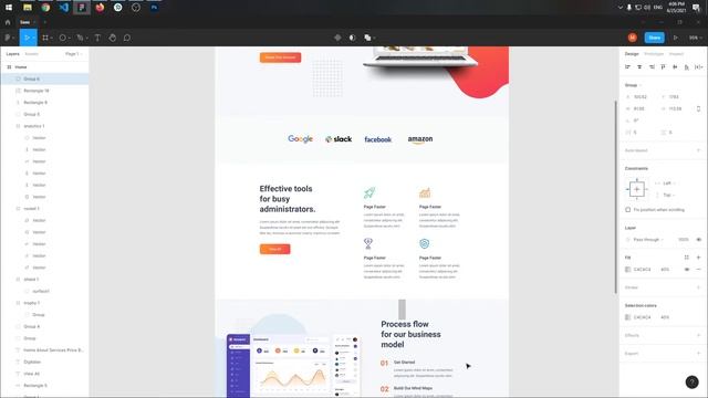 Web UI Design - Figma - Saas Landing Page -3 смотреть онлайн