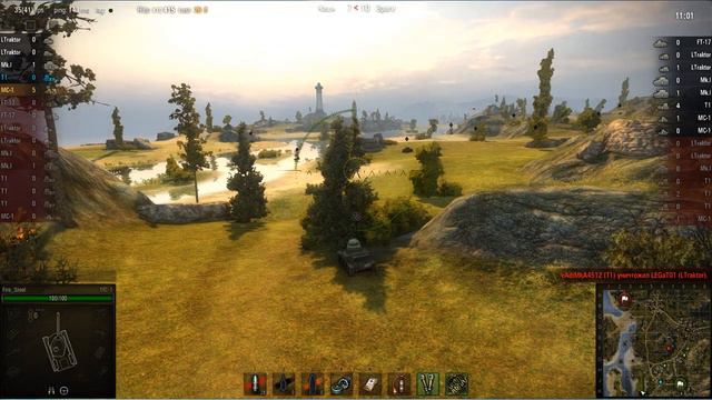 WOT: Рудники - МС-1 - 10 фрагов - Дозорный смотреть онлайн