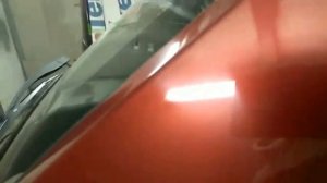 УДАЛЕНИЕ ГРАДОВЫХ ВМЯТИН БЕЗ ПОКРАСКИ (Renault Sandero)