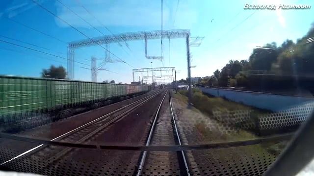 Аэроэкспресс Шереметьево - Белорусск.вокз. (09.2014), поездка №2 смотреть онлайн