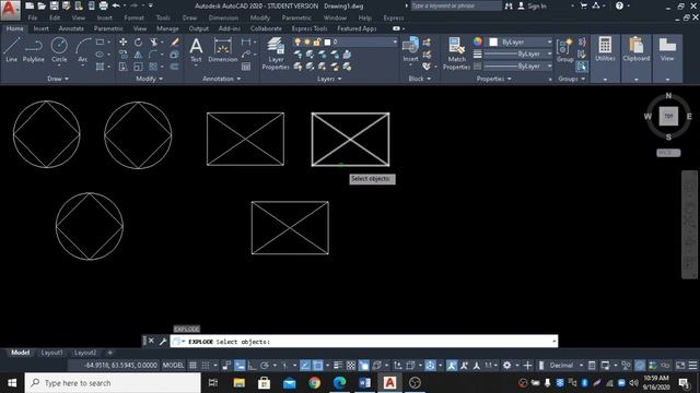 83: Curso de AutoCAD en Espanol: Modifying and redefining blocks смотреть онлайн