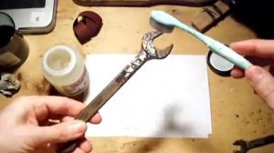 Rostumwandler Test Rostio Gel - Auftragen