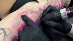 ТАТУИРОВКА НА ВСЮ НОГУ. Продолжение.