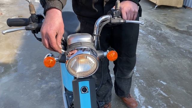 Видео запуска электро-скутера Yamaha Passol смотреть онлайн