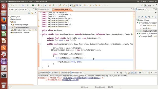 java wordcount run смотреть онлайн