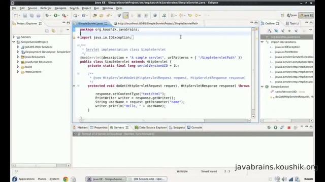 JSPs and Servlets Tutorial 08 Request, Session and Context Part 1 смотреть онлайн