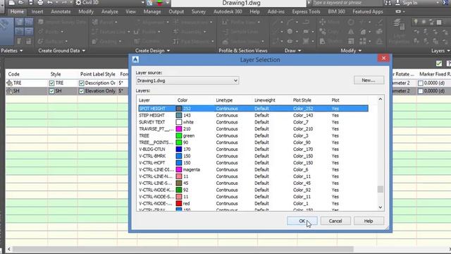 Auto CAD Civil 3D Display Point Style and Symbols Part 6 Of 8 смотреть онлайн