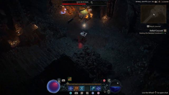 Diablo 4 Sorcerer level 25 Solo The Butcher смотреть онлайн