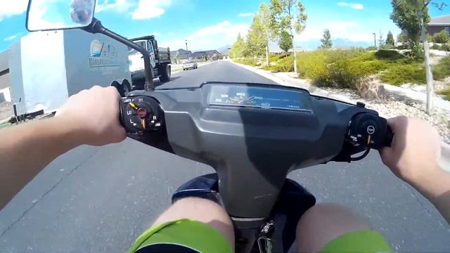 Yamaha Jog Moped Top Speed смотреть онлайн