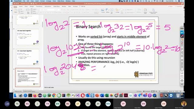 L13CSE1321S05 Review of Linear and Binary Search Algorithms in C#, Java, and C++ смотреть онлайн