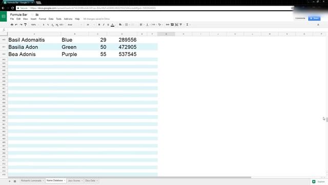 Google Sheets Rand and RandBetween Functions смотреть онлайн