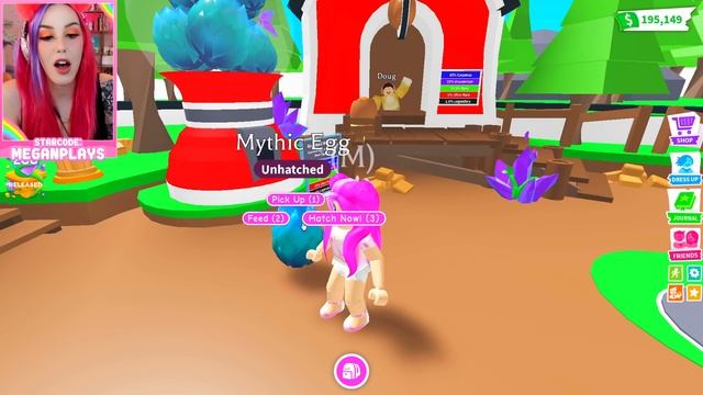 OPENING 100 MYTHIC EGGS (40,000 ROBUX) !! Adopt Me Roblox Egg Hatching смотреть онлайн