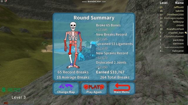 РОБЛОКС СЛОМАННЫЕ КОСТИ. СИМУЛЯТОР ПАДЕНИЙ. Roblox broken bones 4 смотреть онлайн