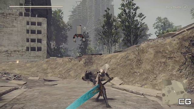 Moonlight Greatsword - NieR Automata PC Mods