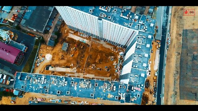 Аэросъемка: ЖК Люберецкий | Июнь 2018 смотреть онлайн