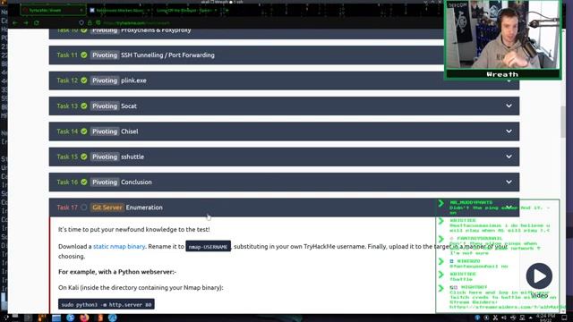 Newbie Tuesday: More of TryHackMe's "Wreath" Network смотреть онлайн