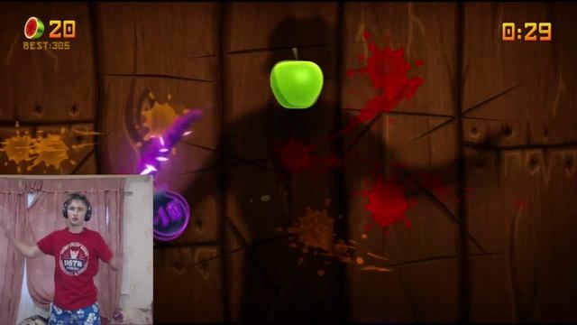 Fruit Ninja Kinect - Серия 1 - Восхождение Фруктового Самурая смотреть онлайн