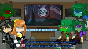 Ninja turtles (2012) react to Nezuko vs Daki [REMAKE] ??/??