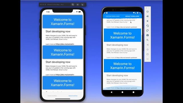 Stop Bouncing Effect in Scroll View__Xamrin Life смотреть онлайн