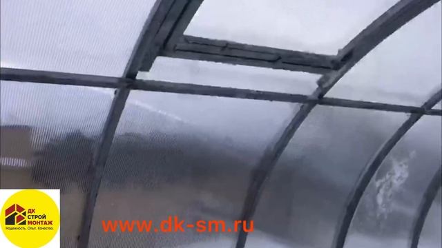Зимний монтаж теплицы смотреть онлайн