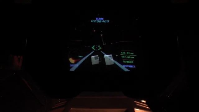 STARBLADE Namco : complete mission on real arcade cabinet HD video footage (part 1/2) смотреть онлайн
