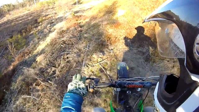 1 day dirtbike adventure | Kawasaki kx80, pitpro 125cc, tula tmz 5.952 смотреть онлайн
