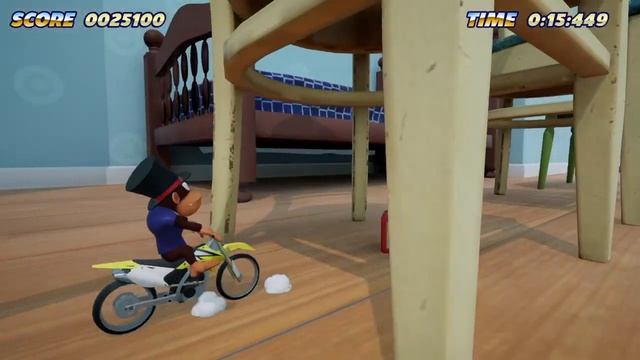 Toy Stunt Bike: Tiptop's Trials (Demo) смотреть онлайн