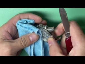 Как снять безель с часов Tissot