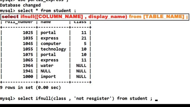 how to handle null values in MySQL | series 10 | MySQL SERIES |CLASS 11 COMPUTER SCIENCE смотреть онлайн