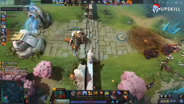 Как играть против Techies. Разбор игры тренерами RoStick и Rdy4action. Часть 2 смотреть онлайн