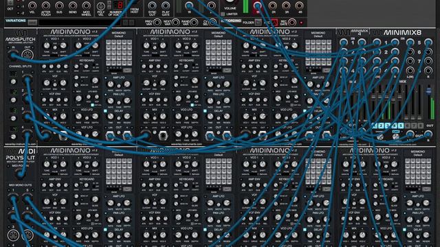 Voltage Modular Jamuary - Tangerine Jarre смотреть онлайн