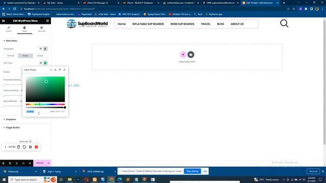 how to make header responsive in WordPress | responsive header | kswebdeveloper смотреть онлайн