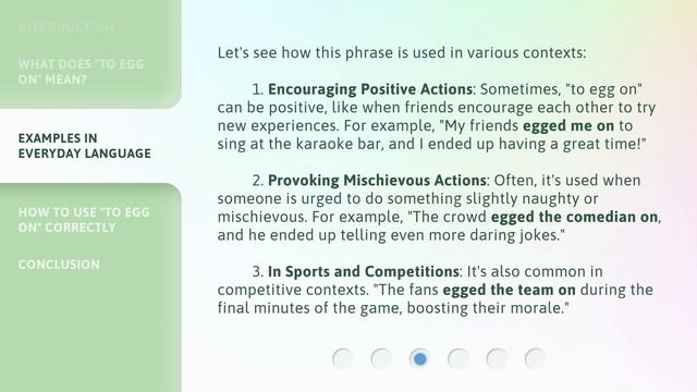 "To Egg On": Unscrambling the Meaning of this Curious Phrase смотреть онлайн
