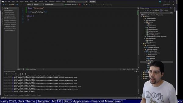 .NET Live Coding Session - Today: Day 7 of the Financial Management Tracker project