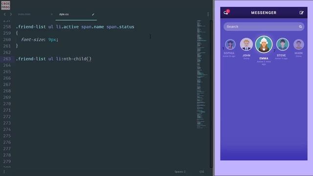 Chat App with HTML and CSS with Source Code смотреть онлайн